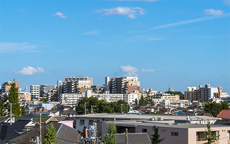 落ち着いた街並みと治安の良さが魅力